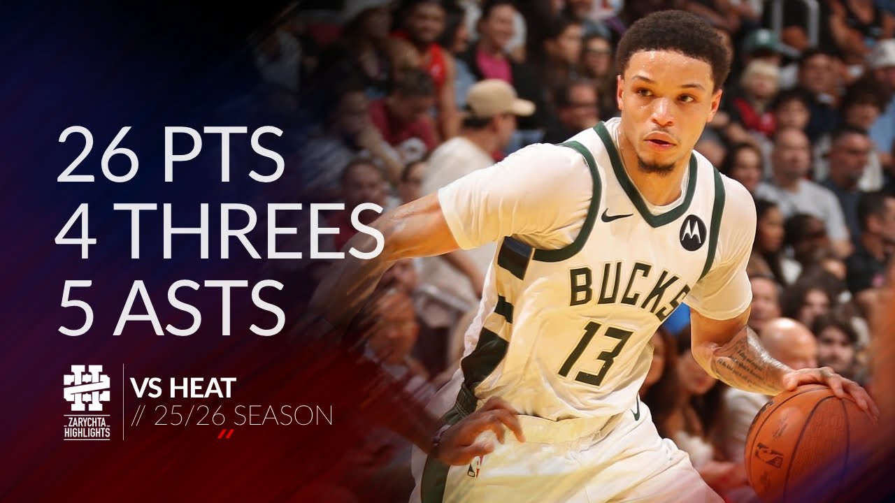 Райан Роллинс, 26 очков, 4 трёхочковых, 5 передач против «Хит», сезон 25/26