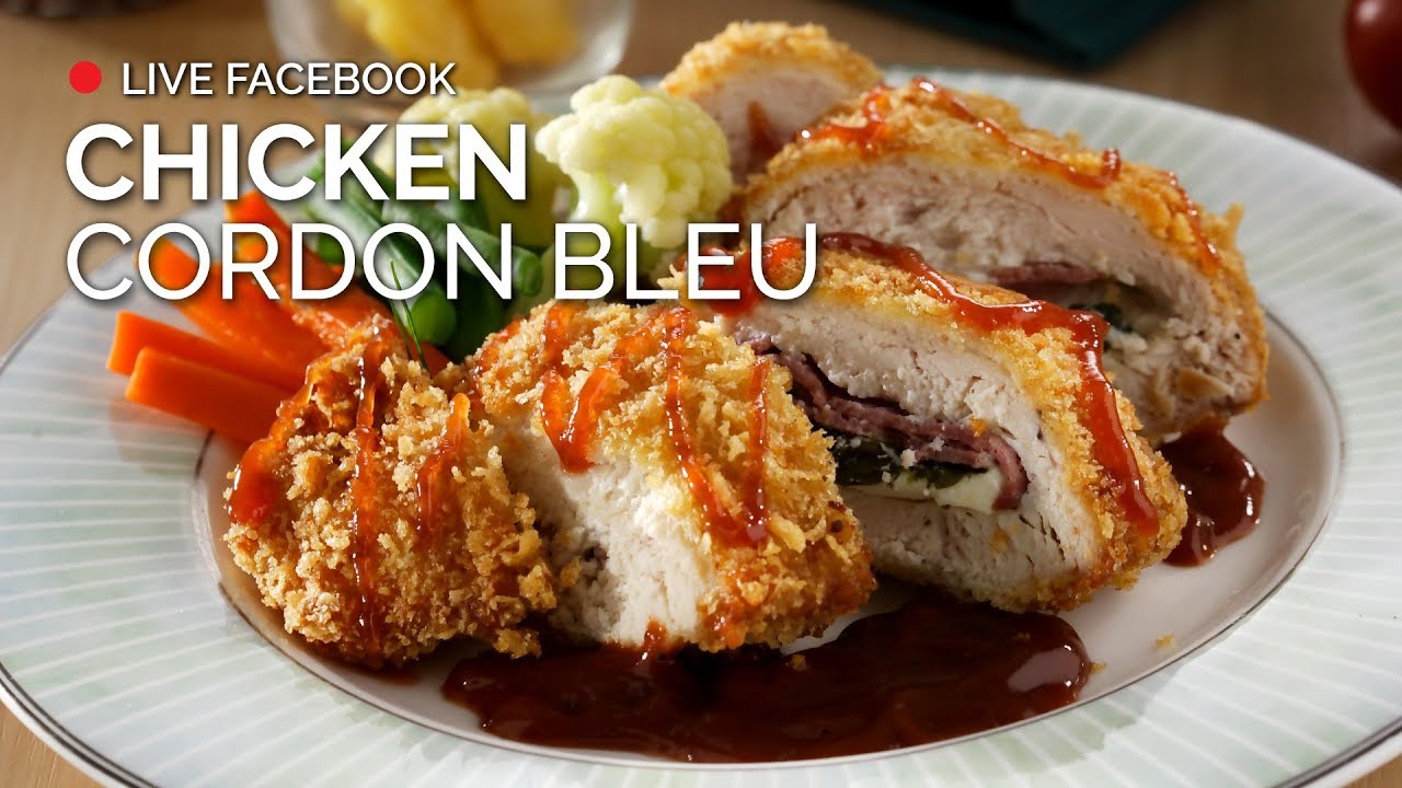 Enggak Akan Gagal Membuat Chicken Cordon Bleu Bersama Sajian Sedap Youtube