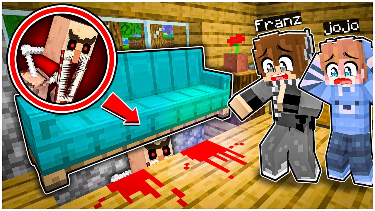 FRANZ & JOJO TAKUT ADA MARKAS VILLAGER JAHAT TERSEMBUNYI di MINECRAFT