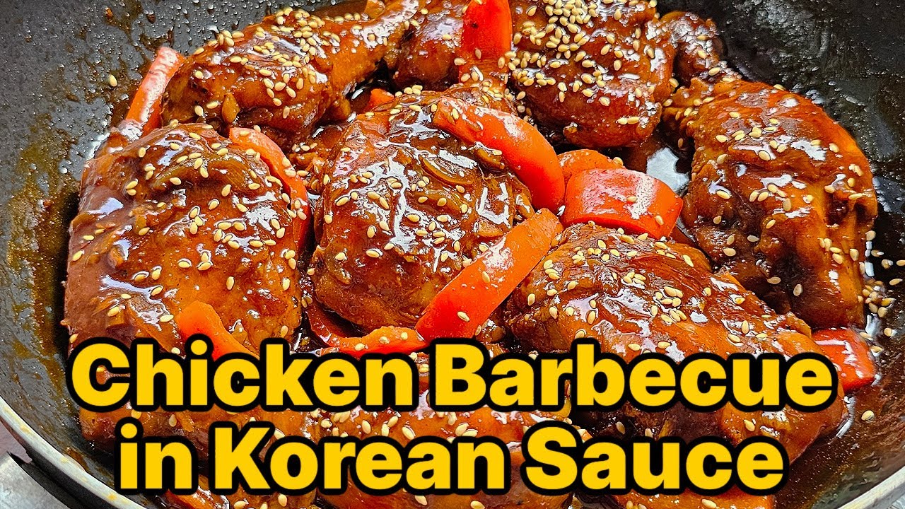 Authentic Korean BBQ Chicken Recipe | Sweet, Spicy & Grilled to ...