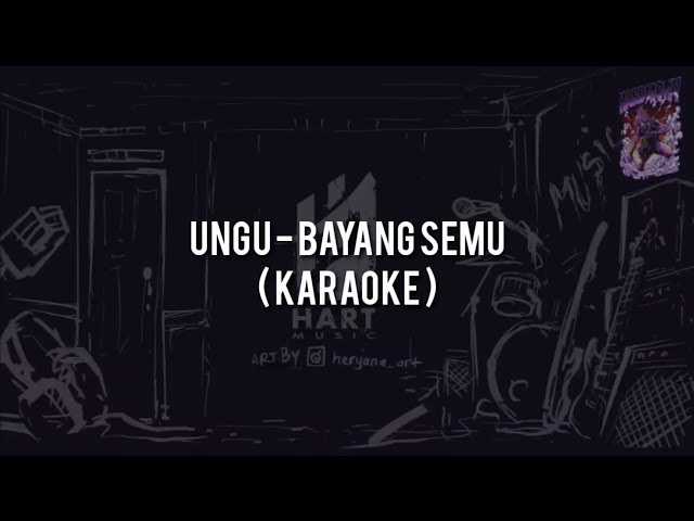 Ungu - Bayang Semu(KARAOKE) Chord+Lyric class=