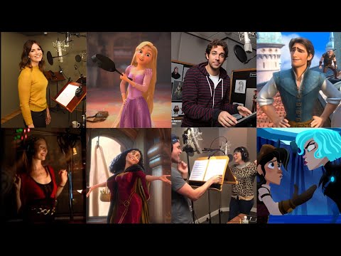 Tangled & Tangled: The Series | Voice Cast | Side By Side Comparison