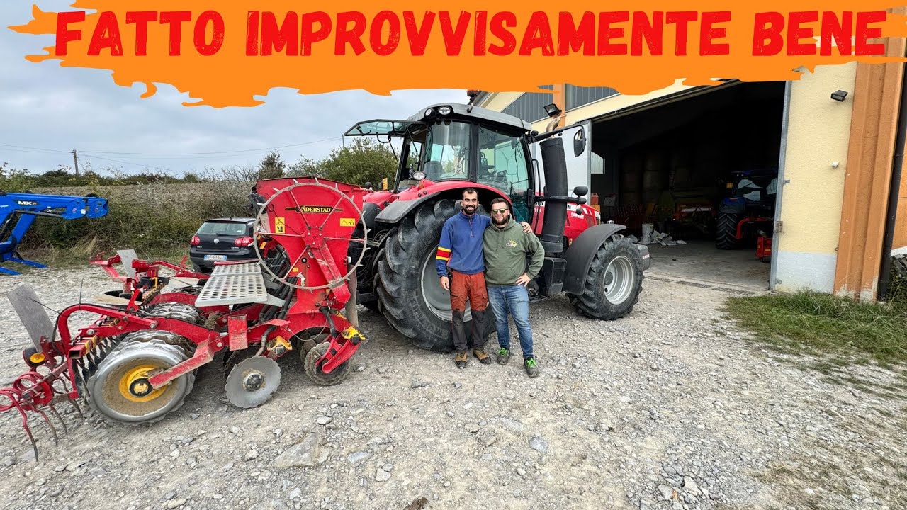 Semino il FRUMENTOcon una macchina SPAZIALE