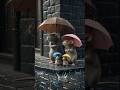 Rats in Heavy Rain | Animal Family #shorts #rat #rain