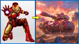 AVENGERS As TANK VENGERS 🔥 All Characters  (marvel & DC) 2024