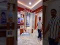 Trending #pooja mandir #shiv #interiordesign #apartment #hyderabad #3bhk