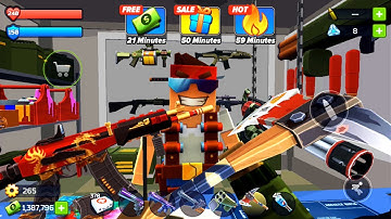 Pixel Combat: Zombie Strike | Version 4.1.16 - Cyberpunk Game All Levels - Android Gameplay