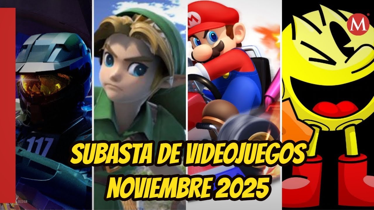 SUBASTA DE VIDEOJUEGOS NOVIEMBRE 2025