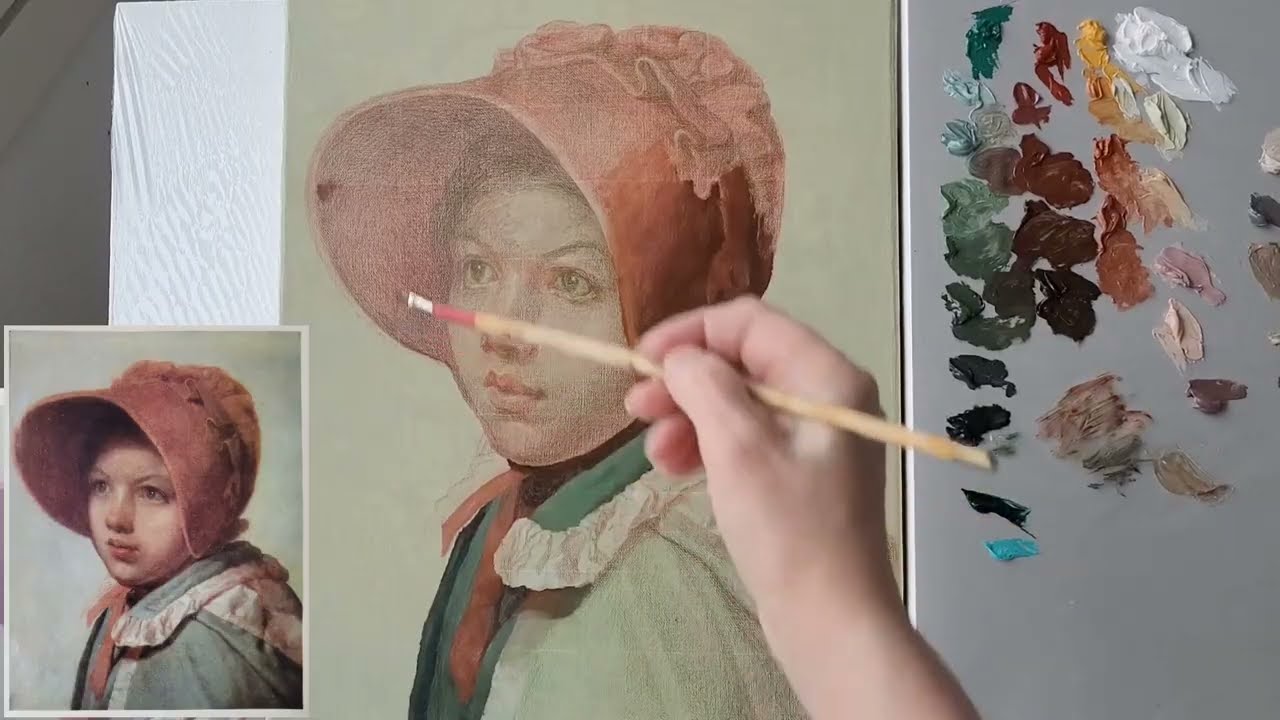 Портрет А. Венециановой, ч.4. 