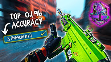 This Is What Top 0.1% Accuracy Looks Like (3 SENSITIVITY) | MW3 Ranked Play