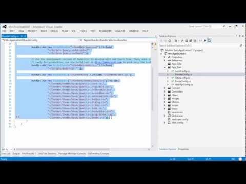 Using YUI Compressor .NET (Web Optimization)