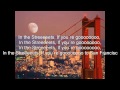 Global Deejays - Sound of San Francisco (Lyrics mit Bilder)