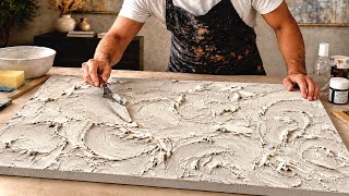 Mastering TEXTURED Art: Breathtaking ABSTRACT & ACRYLIC Palette Knife Techniques