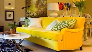 Yellow Leather Sofas | Yellow Leather Loveseat Collection Romance screenshot 3