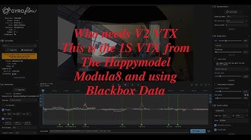 Mobula8 Walksnail Gyroflow using Blackbox data