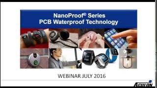 Webinar: Case Studies in PCB Waterproofing