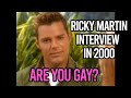 Ricky Martin asked if he is gay in interview