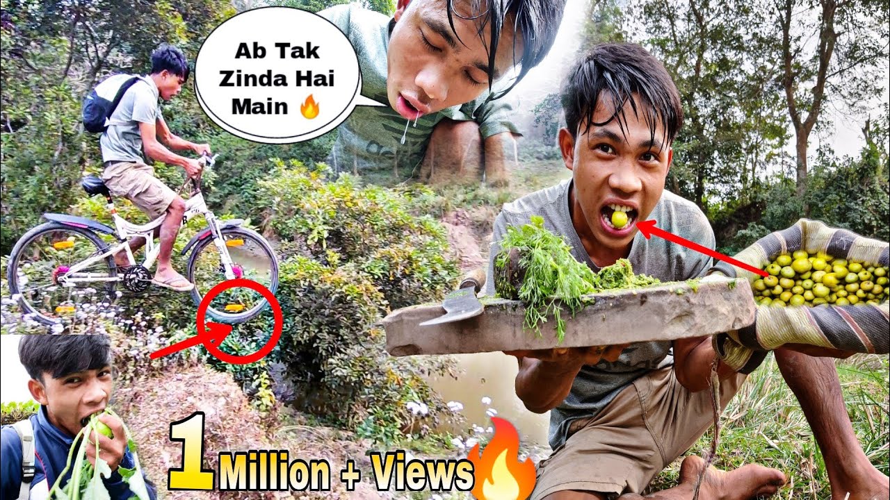 Aab Tak Zinda Hai Main 🔥ll Jujube Fruit With Salt Green Chili & Eating Delicious ll B Boys