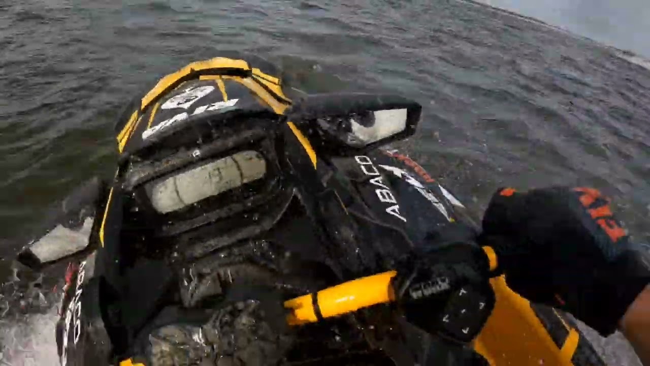 Behind the handlebars Anthony Radetic Moto 2 of Expert Limited class IJSBA European Championship