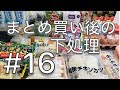 【下処理動画】まとめ買いの下処理＃１６　つくりおき や、今夜の晩ごはんも一緒に作ります♪