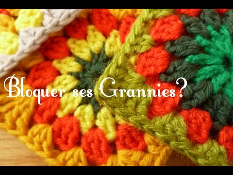 Comme bloquer ses Grannies Squares en crochet?