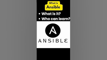 What is Ansible Software Course Details #Ansible #DevOps #ITAutomation #RedHat #ITJobs #Automation