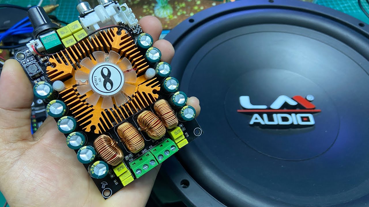 Test review Tda7498e 160w x2 btl 220w