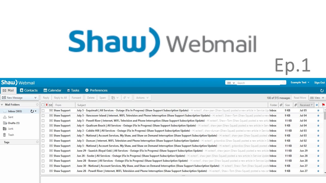 How To Setup Shaw Webmail On IPhone IPad And MacBook YouTube