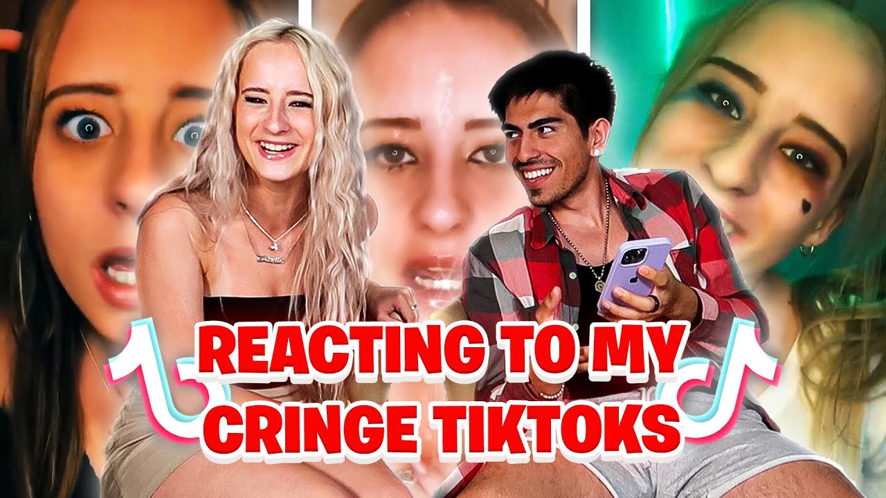 My GUY BESTFRIEND reacts to my CRINGEY tiktoks *ROASTED*
