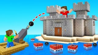 BUILDING A *MEGA* FORTRESS in JELLY’S MINECRAFT WORLD (Secret)