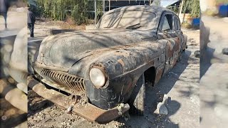 : Restaurando el antiguo GAZ M 12 de 1953 como nuevo !El spa para autos cl'asicos!