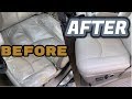 These Seats Have Seen a Whole Lotta A$$ | Super Cleaning Leather/Recovering