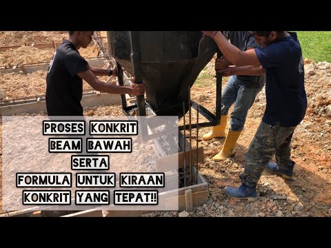 Video: Adakah tanah perlu kering untuk menuang konkrit?