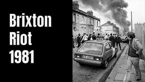 Brixton riot 1981
