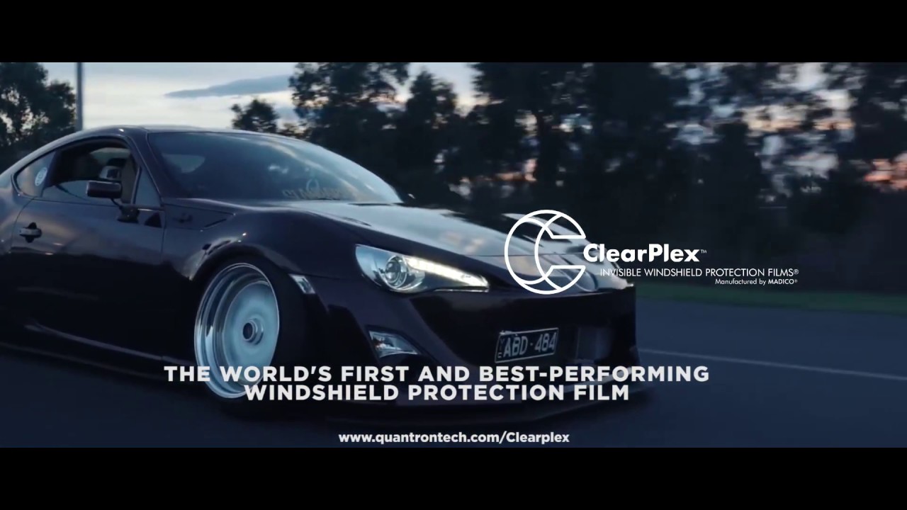 Clearplex Windshield Protection film