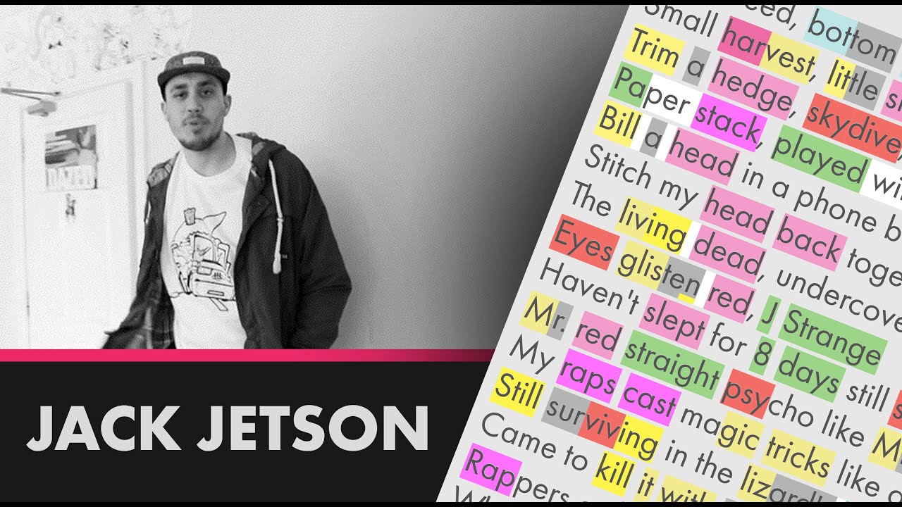 Jack Jetson's last verse on Mushroom Clouds - Lyrics, Rhymes Highlighted (216)