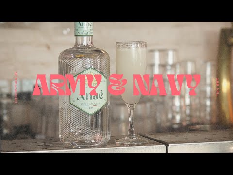 COMMENT FAIRE UN ARMY AND NAVY ? COCKTAIL AU GIN