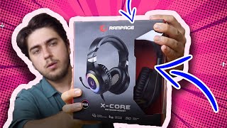 PİYASAYA YENİ ÇIKAN GAMING KULAKLIK! Rampage X-Core SN-R5