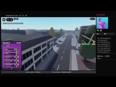 Notruf Hamburg RP Live mit euch! #NotrufHamburg #Roblox