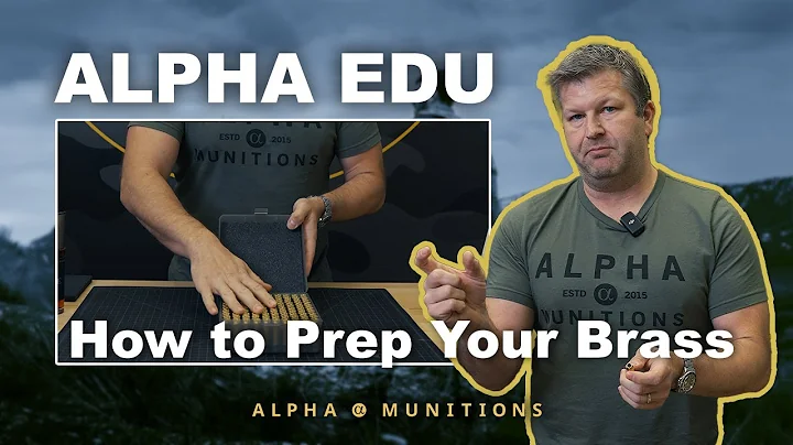 Brass Prep - What we recommend for new brass.