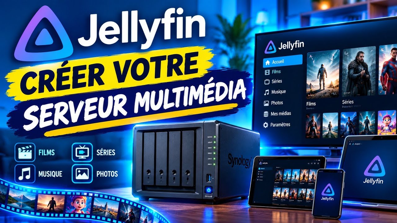 ADIEU NETFLIX: Créez votre serveur multimédia avec Jellyfin !