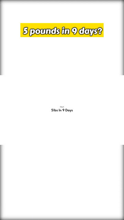 Day 6 Breakfast & 5 Pound Challenge Goal