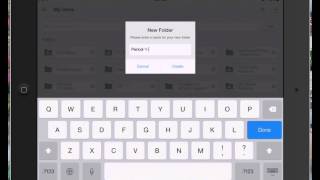Sharing Folders in Google Drive from the iPad