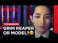 Lee soohyuk is a model grim reaper  tomorrow  netflix philippines