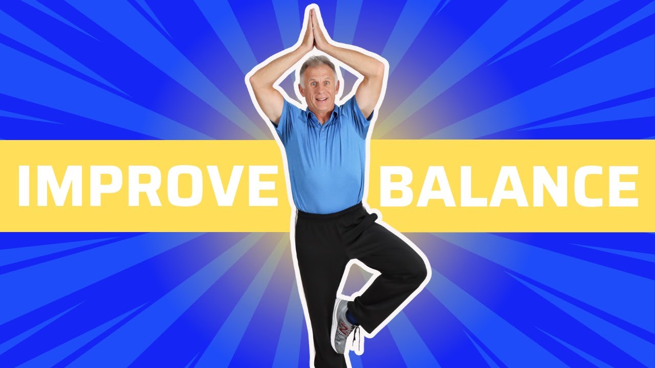Single Best Balance Exercise for Seniors & Fall Prevention 