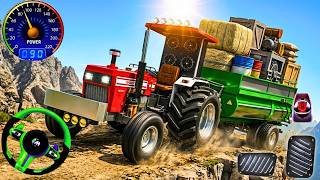 Heavy Cargo Tractor Simulator 3D - Extreme Mountain Delivery Challenge - Android Gameplay screenshot 3