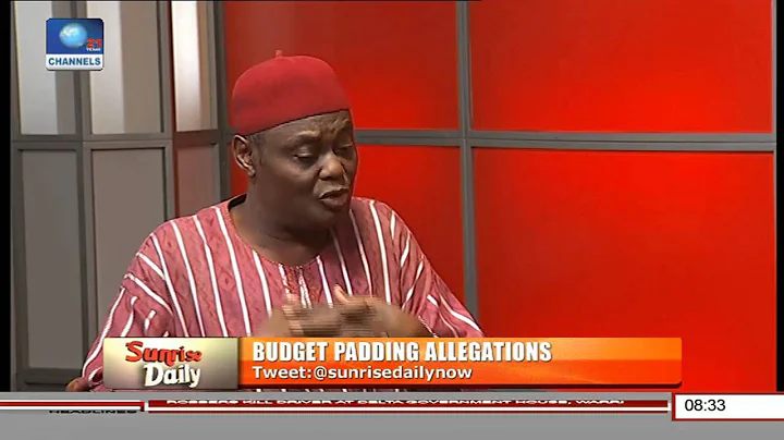 Chima Nnaji Speaks On Budget Padding Allegations Pt 3