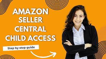 Child Access On Amazon Seller Central | child Account | How to invite VA On Amazon Account | 2023