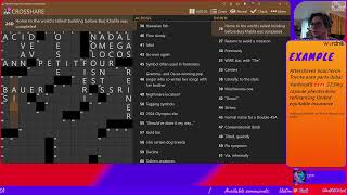 Themeless Friday 12 by The Puzzle Pit | Crosshare screenshot 3