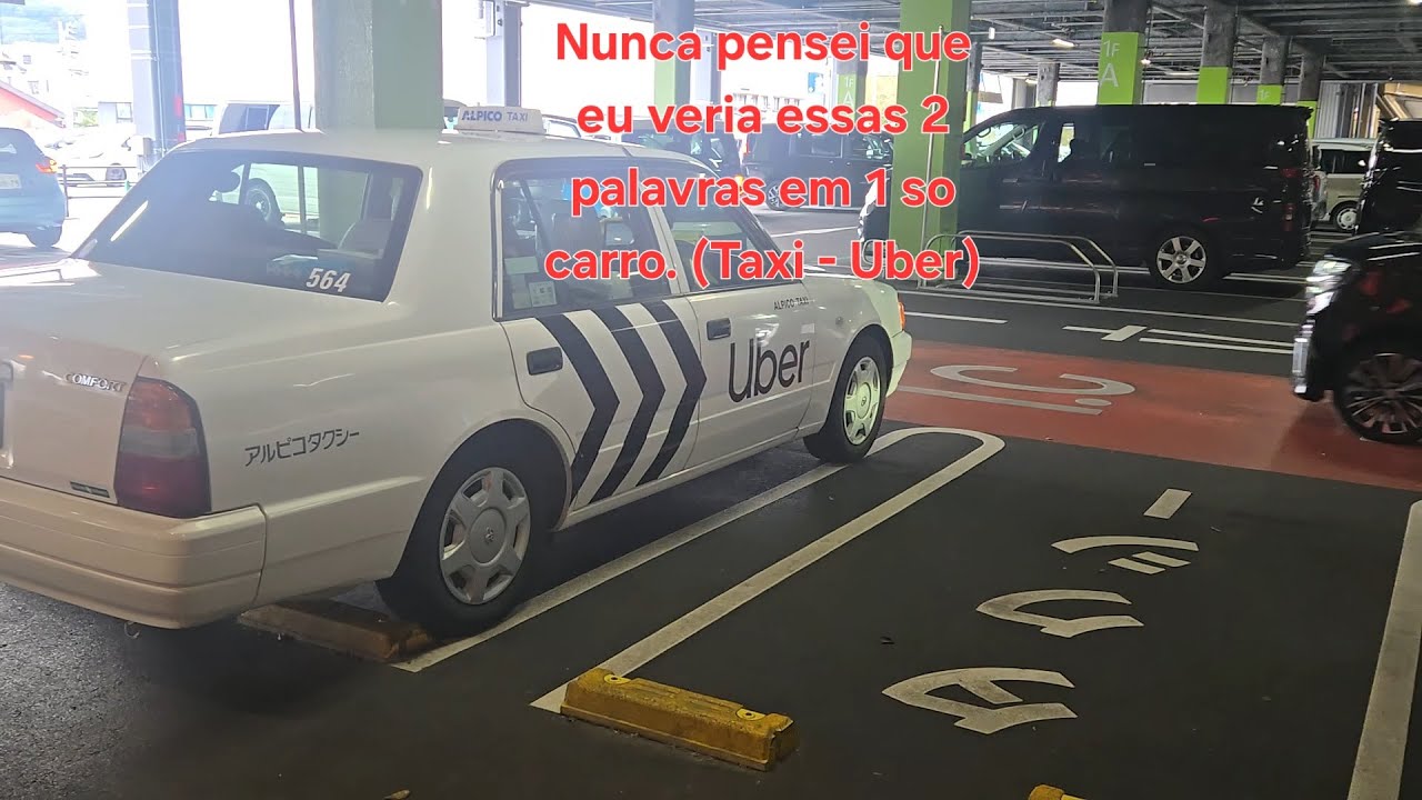 Encontrei um Taxi Uber no Japao - YouTube